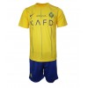 Al-Nassr Heimtrikot 2023-24 Kurzarm (+ kurze hosen)